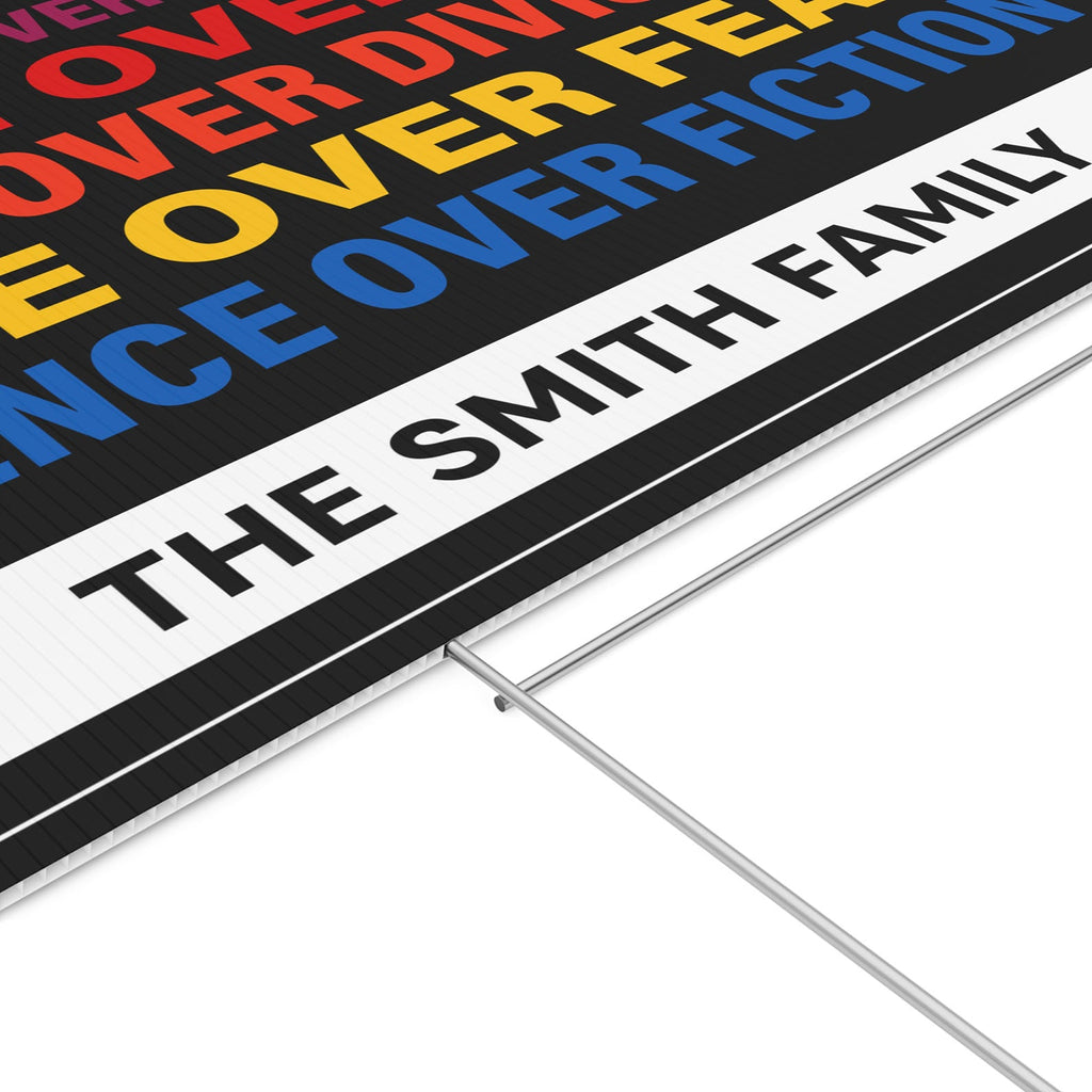 Personalized 8647 Anti Trump Resistance Sign, Custom Political Protest Yard Sign, Bold Anti Trump Message Yard Sign 682179