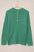 Aria Pullover Drop Shoulder Sweater