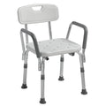 Bath Safety Bench with Back and Arms