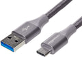 Certified Oudio® 6 Feet / 2 Meter USB Type C Nylon Braided Cable