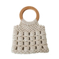 Handmade Rope Straw Fashion Vacation Travel Mori Style Women