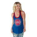 NBA Detroit Pistons Womens Power Play Color Block Tank Top, XL
