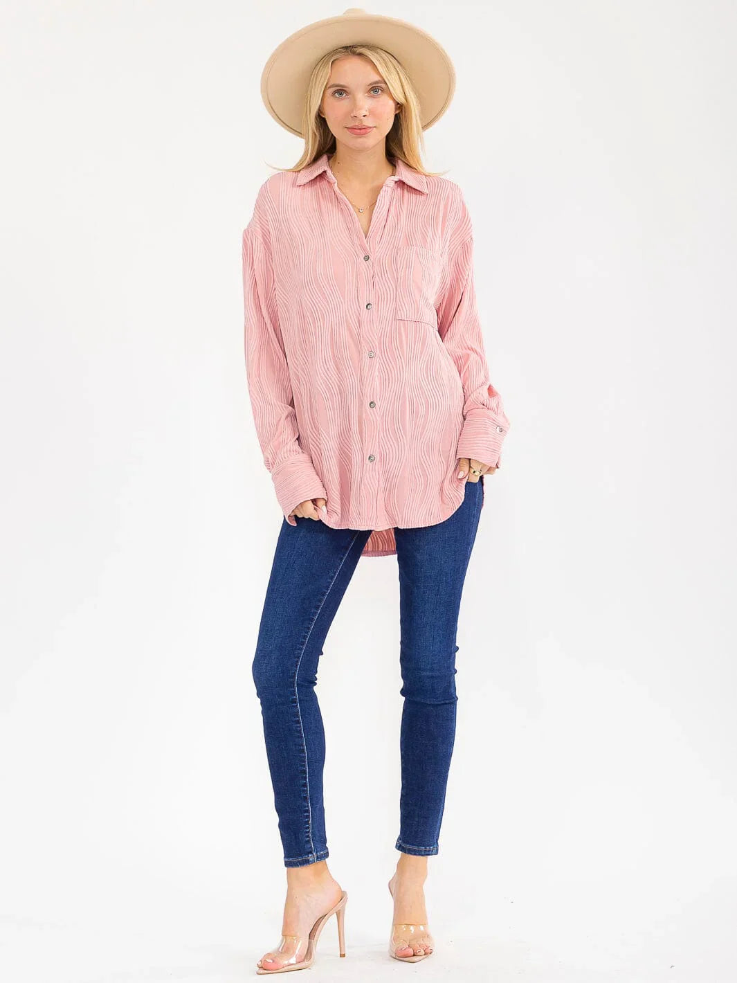 Rosewater Silk Blouse