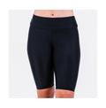 Calypsa Womens High Waisted Long Bike Swim Shorts, Large