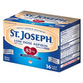 St. Joseph Low Dose Aspirin 81mg, Heart Health Support, 36 Coated Tablets