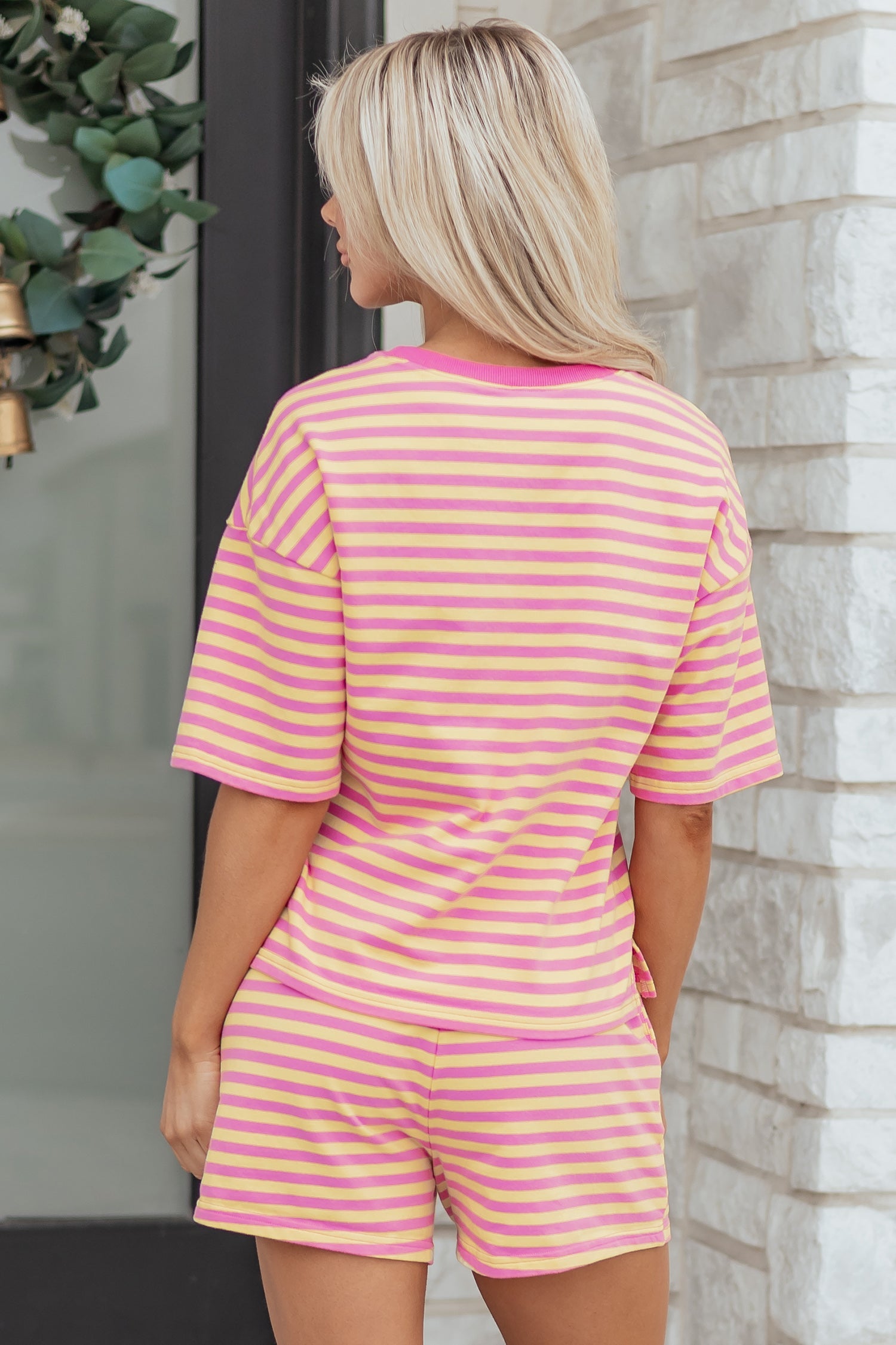 Estelle Casual Terry Short Lounge Set