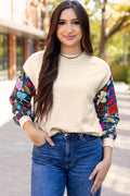 Camille Drop Shoulder Knit Top