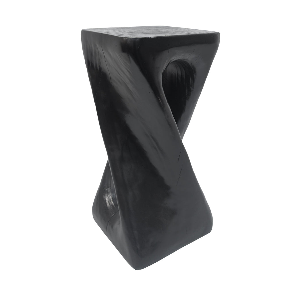 Outdoor Side Table Twist Shape End Table