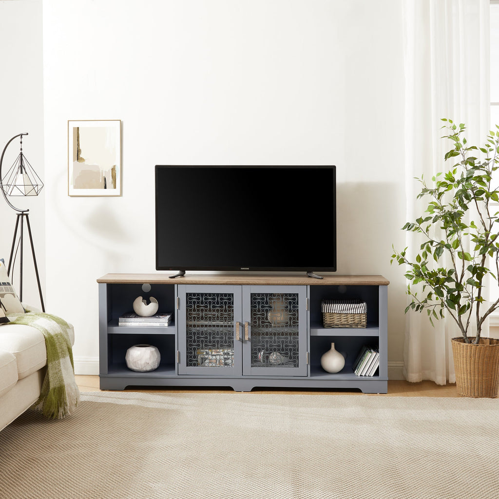 Modern Farmhouse TV Media Stand
