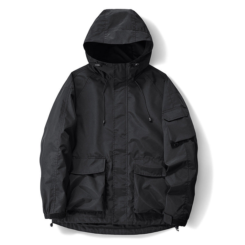 Spring And Autumn Waterproof Wind-resist Tool Shell Jacket