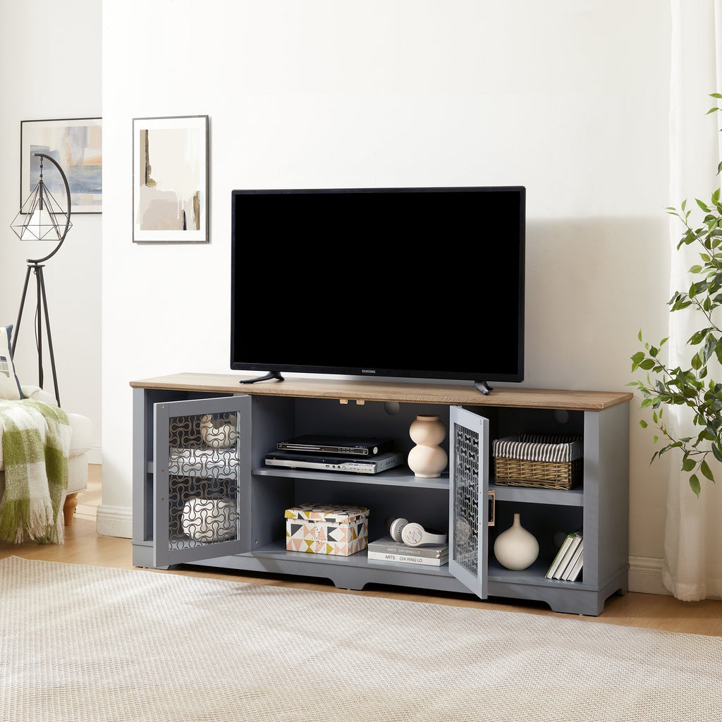 Modern Farmhouse TV Media Stand