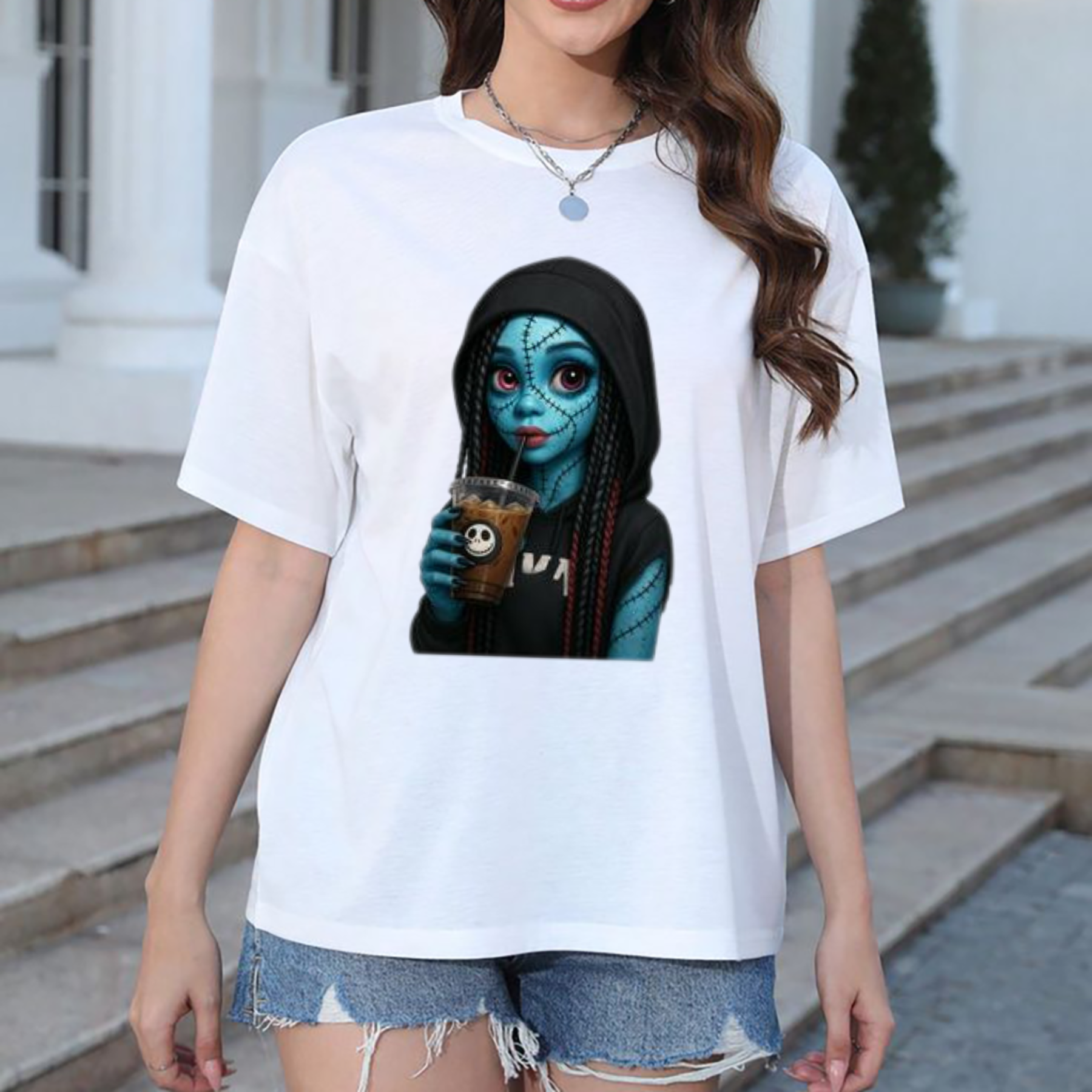 Adult Halloween Shirt Transfers Bundle – DIY Heat Transfer Designs, Spooky Graphic Iron-Ons for T-Shirts