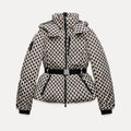 Ski Suit With Belt Stand-up Collar Warm Cotton Jacket
