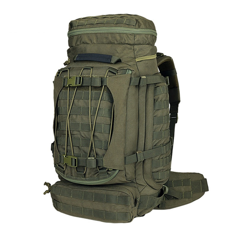 90L Heavy-Duty Large-Capacity Waterproof Dustproof Breathable Expedition Outdoor Travel Tactical Backpack