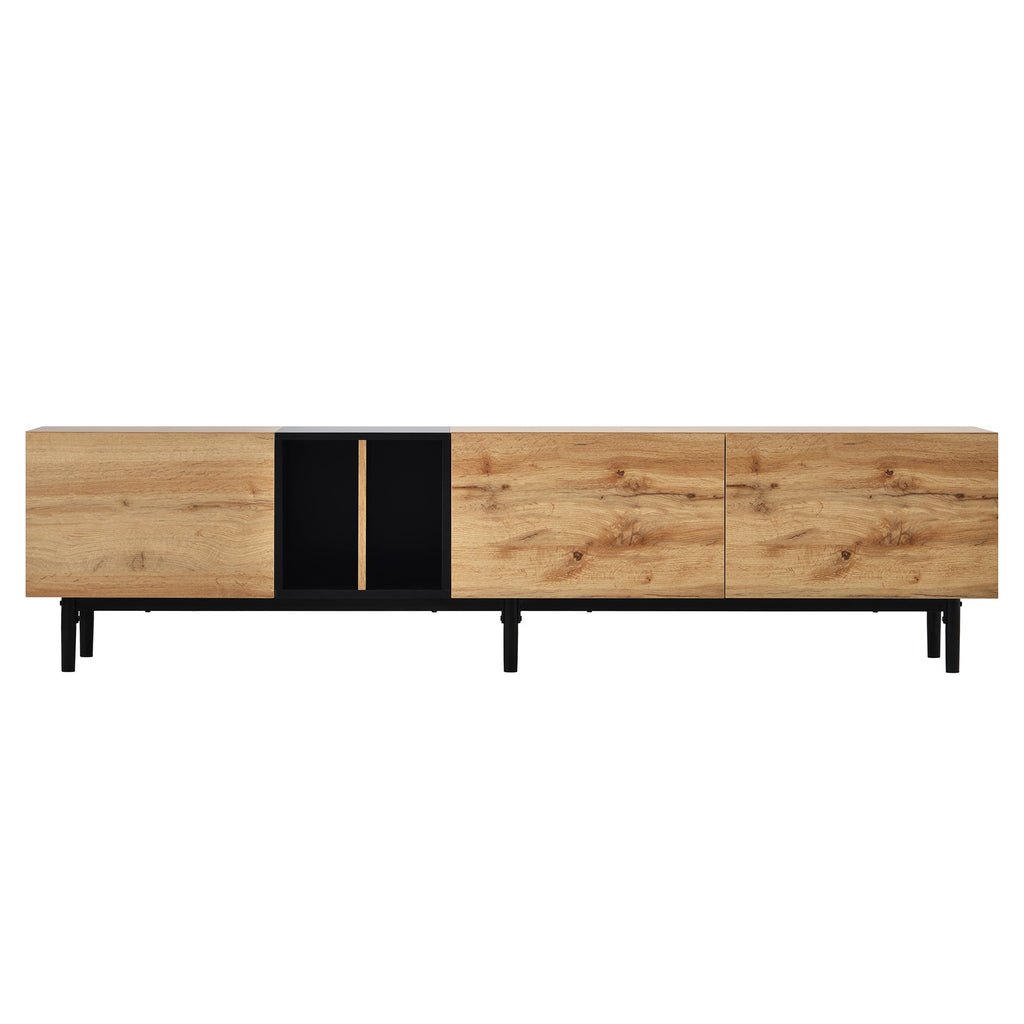 Modern Natural Wood color TV Stand