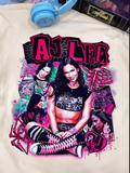 AJ Lee "The Crazy Tour" Vintage Bootleg Shirt – Wrestling Tee, Retro Music Tour T-Shirt