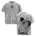 Akaza vs Koyuki Demon Slayer T-Shirt – Washed Anime Tee