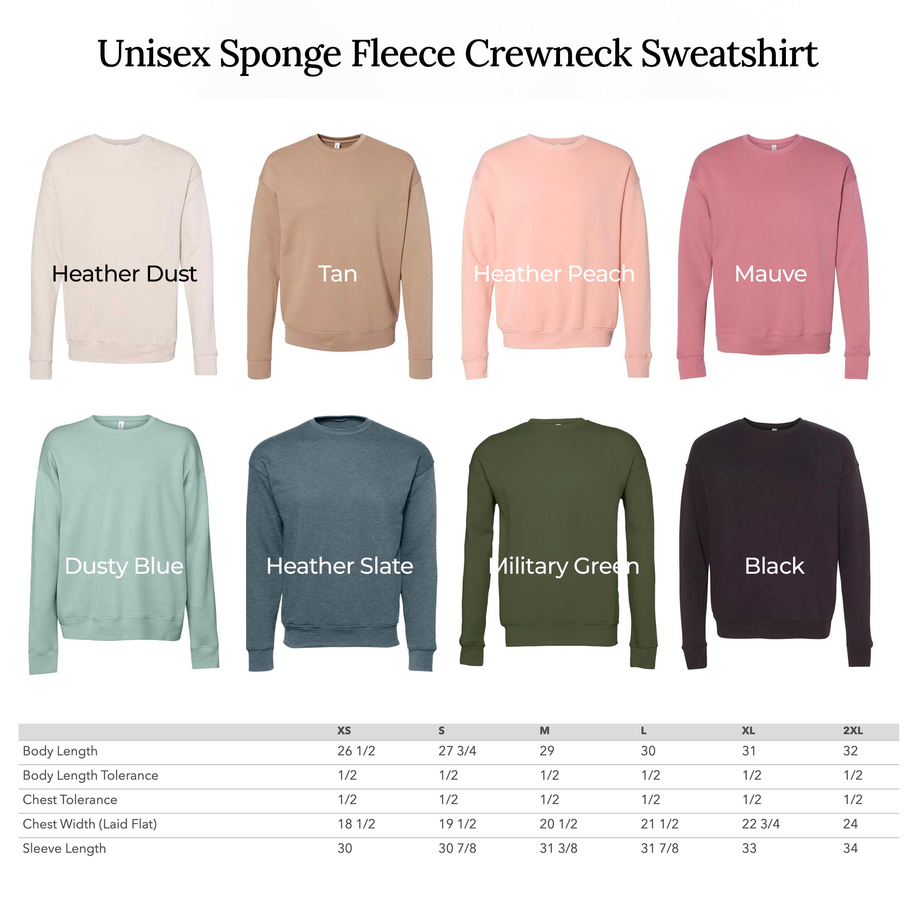 Aunt Drop Shoulder Sponge Fleece Crewneck Sweatshirt (Extended)