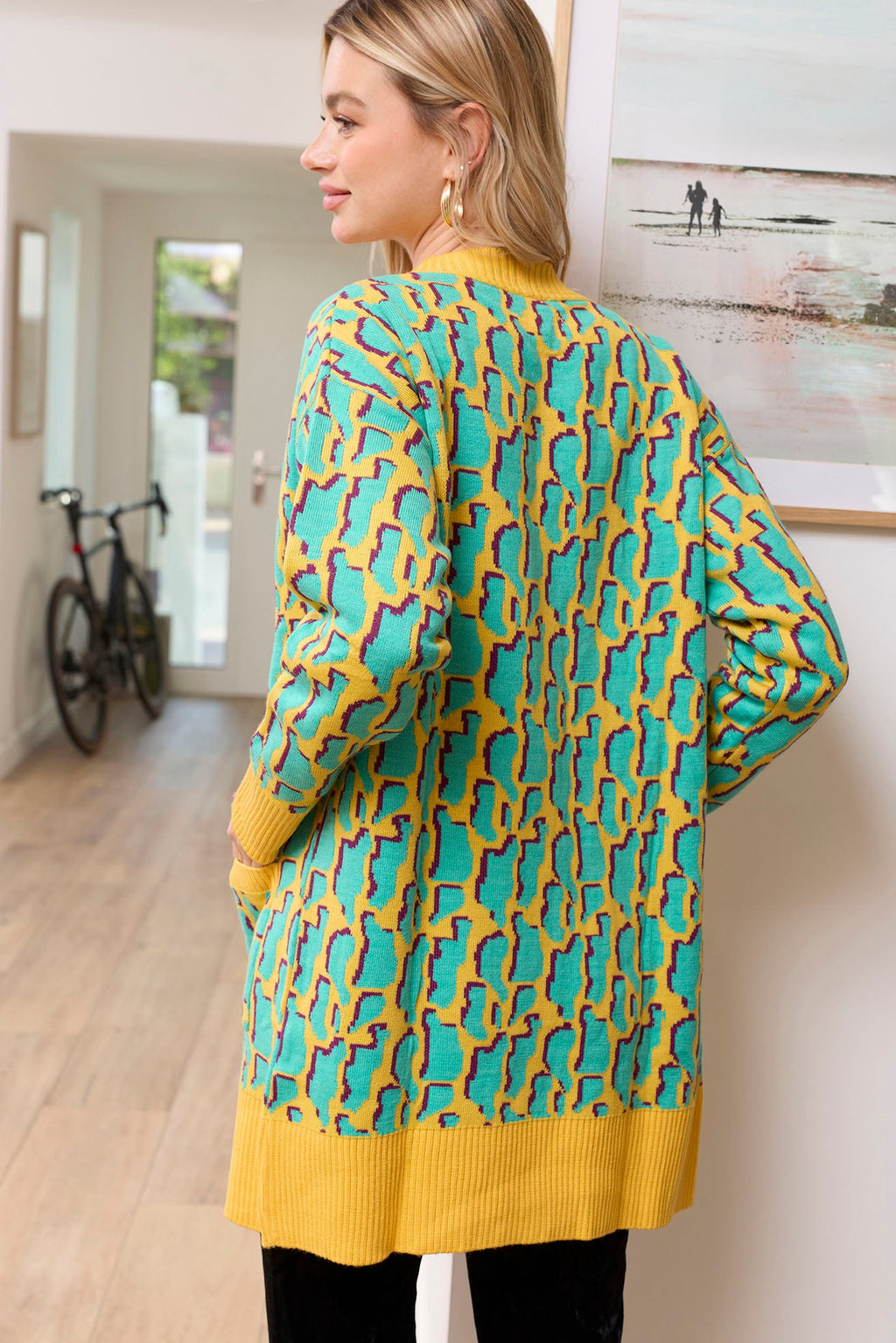 Alexa Tri-Tone Cardigan