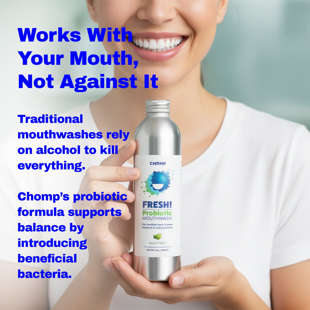 FRESH! Probiotic Bright Mint Mouthwash