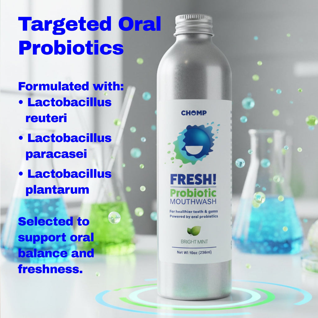 FRESH! Probiotic Bright Mint Mouthwash