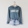 Choose Life Christian Sponge Fleece Hoodie sweatshirt
