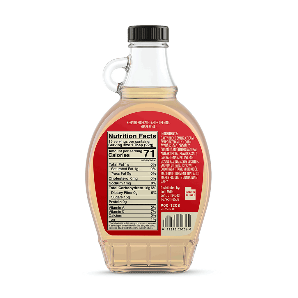 Coconut Cream Syrup