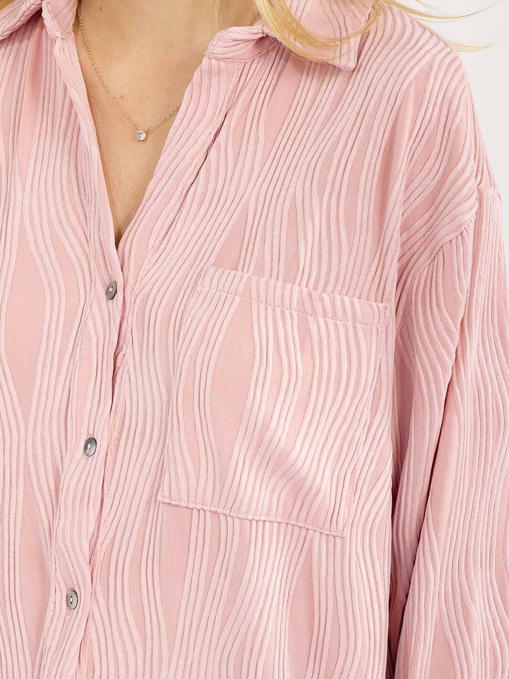 Rosewater Silk Blouse