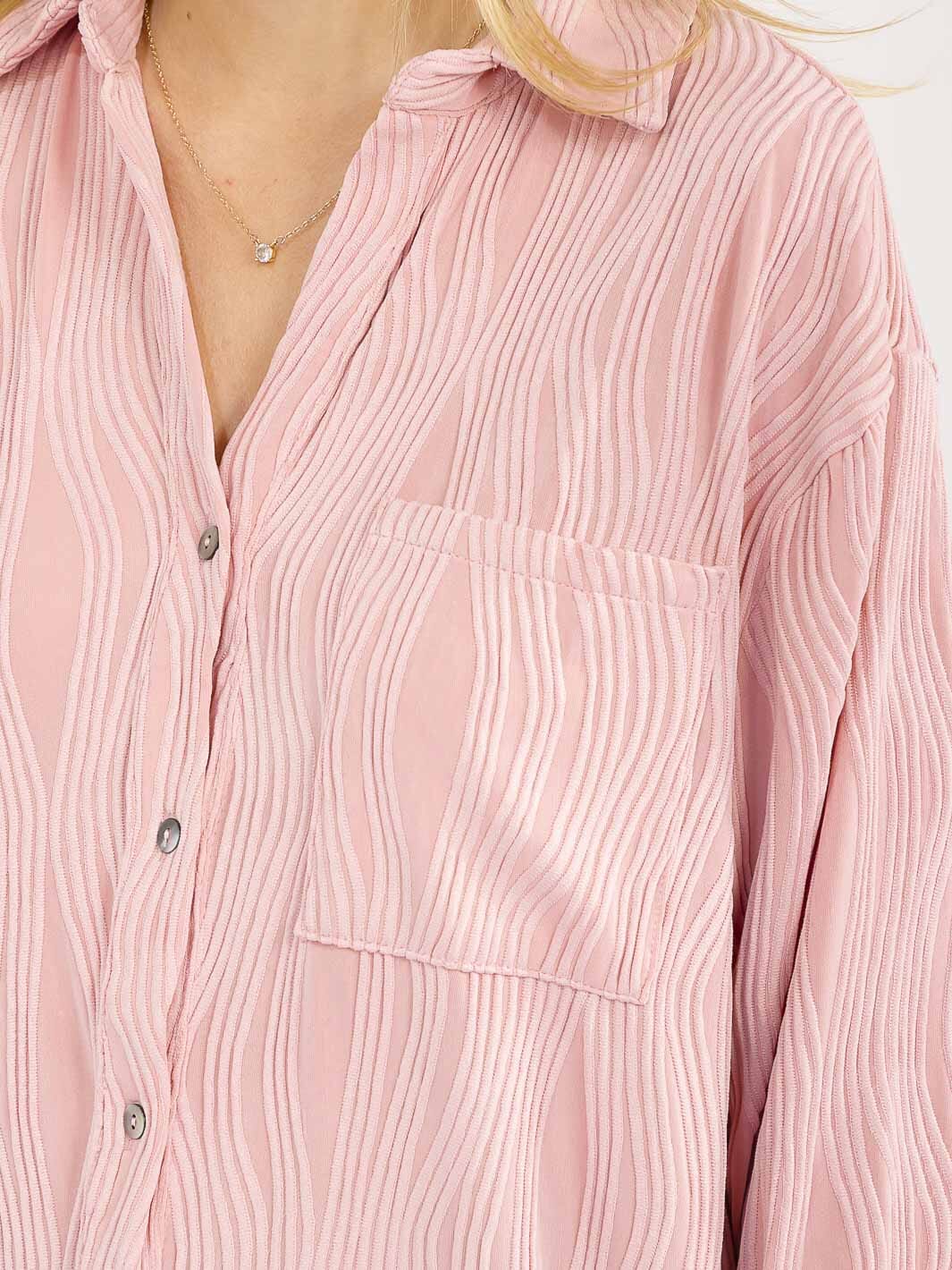 Rosewater Silk Blouse