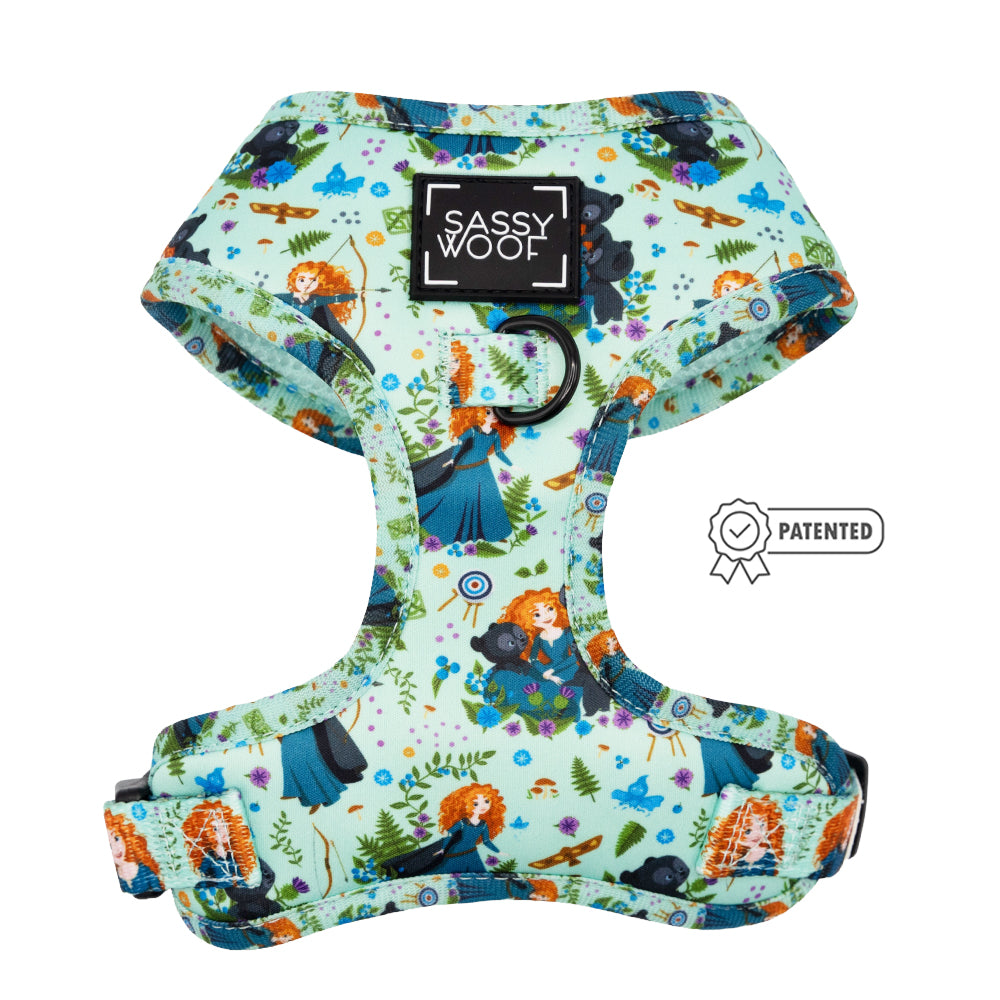 Dog Adjustable Harness - Disney's Merida