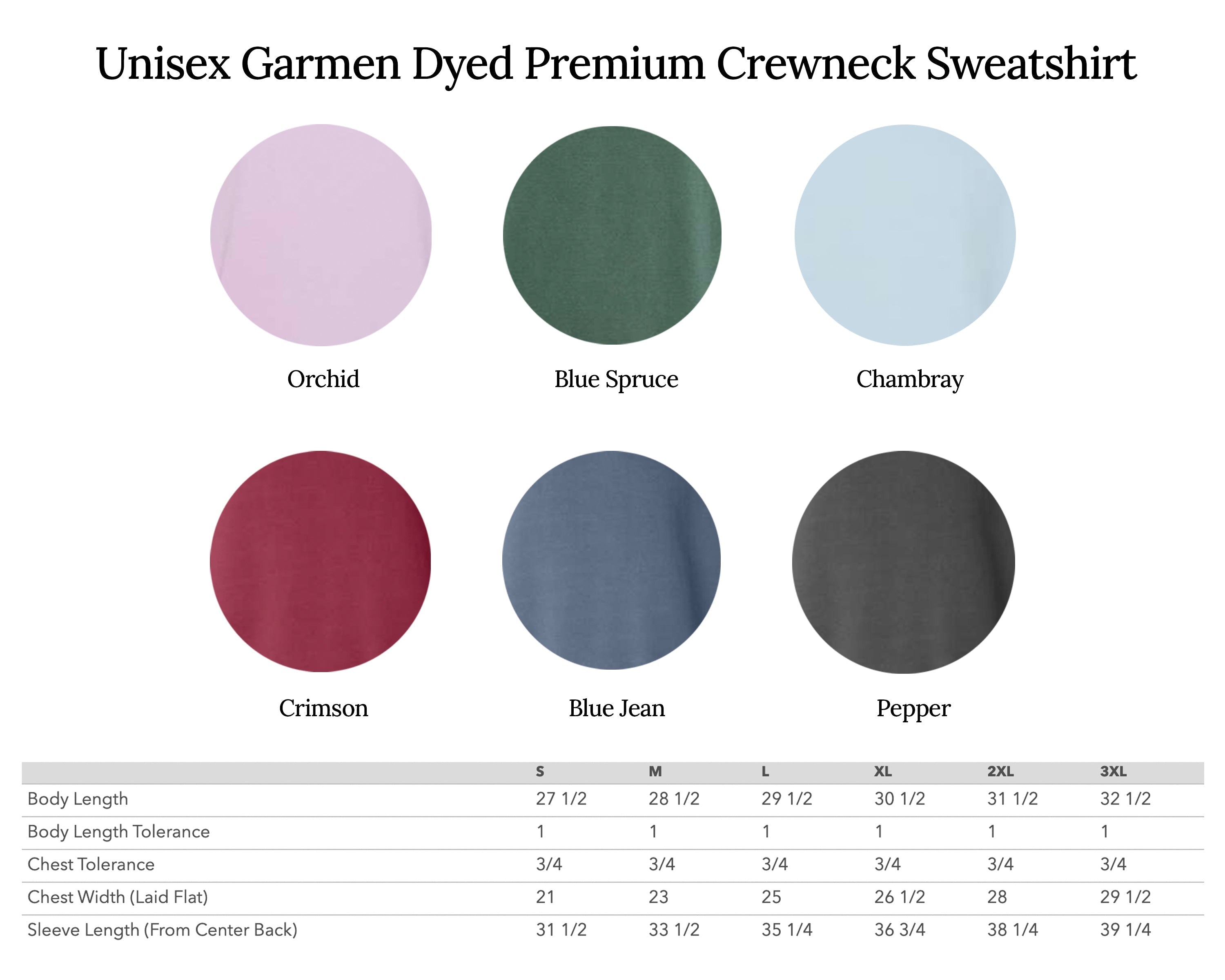 Dad Garment Dyed Comfort Colors Sweatshirt (Rounded Font)