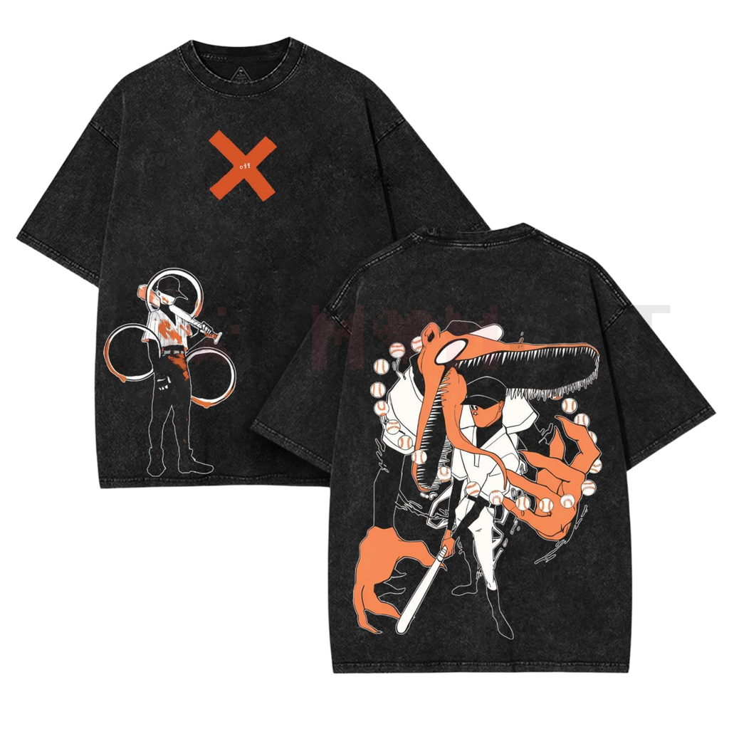 Double Printed OFF The Batter T-Shirt