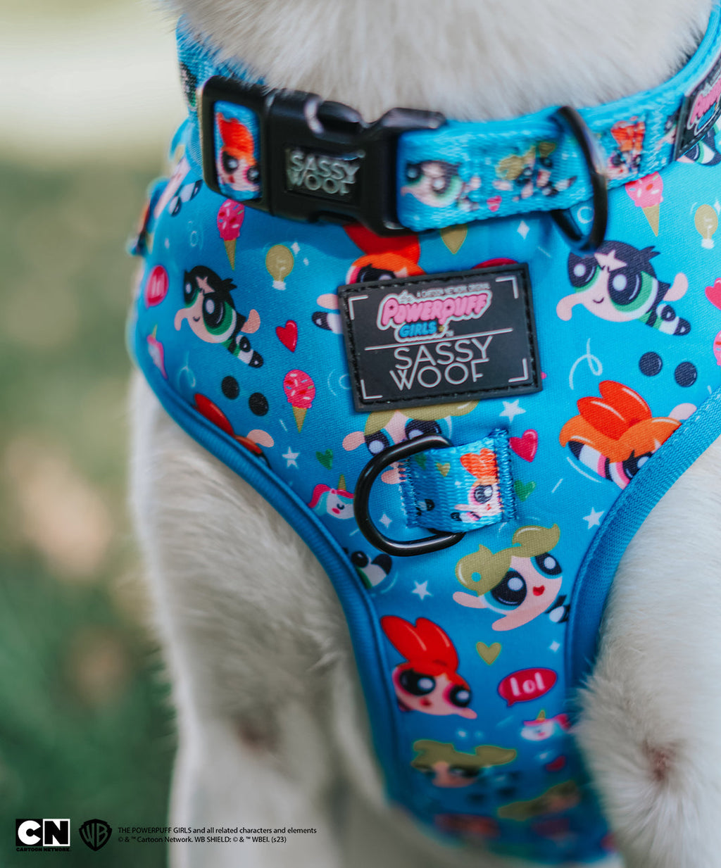 Dog Adjustable Harness - The Powerpuff Girls™ (Blue)