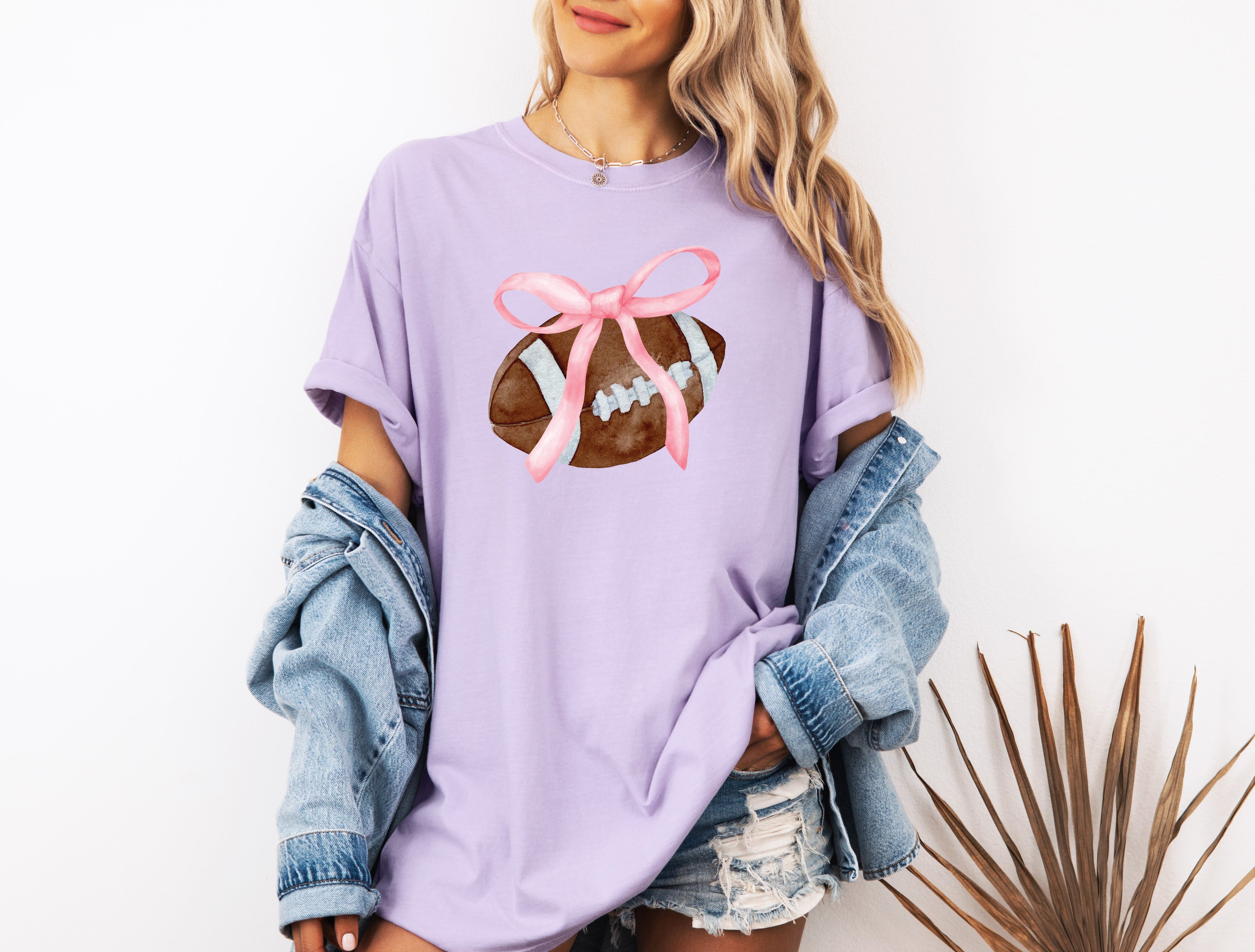 Football Mama Game Day Comfort Colors Graphic Tees