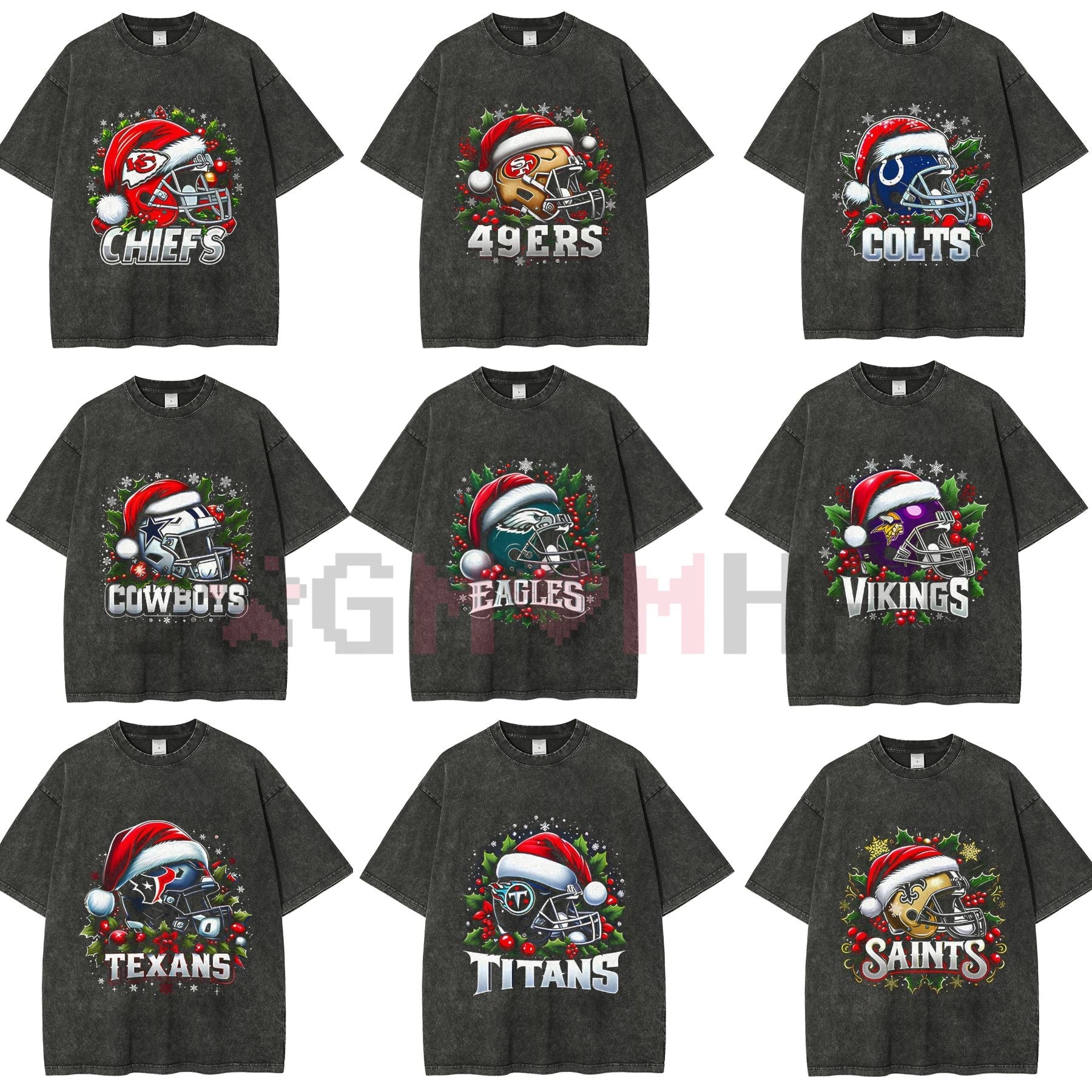 Fun Print Unisex Washed T-Shirt – Oversized Cotton Comfort Retro Streetwear