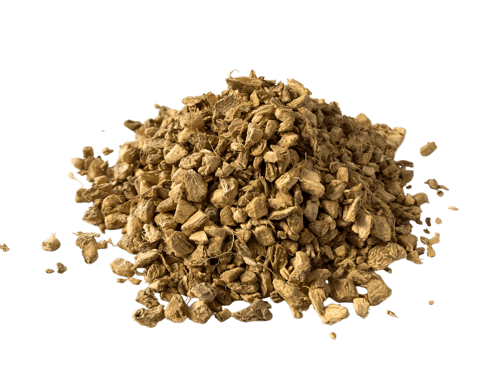 Ginger Root, Cut, Sifted, Organic