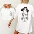 Good Girl Ghost T-Shirt – Cute Halloween Graphic Tee for Women, Funny Spooky Season Shirt