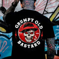 Grumpy Old Bastard T-Shirt – Humorous Men's Statement Tee, Funny Sarcastic Quote Shirt