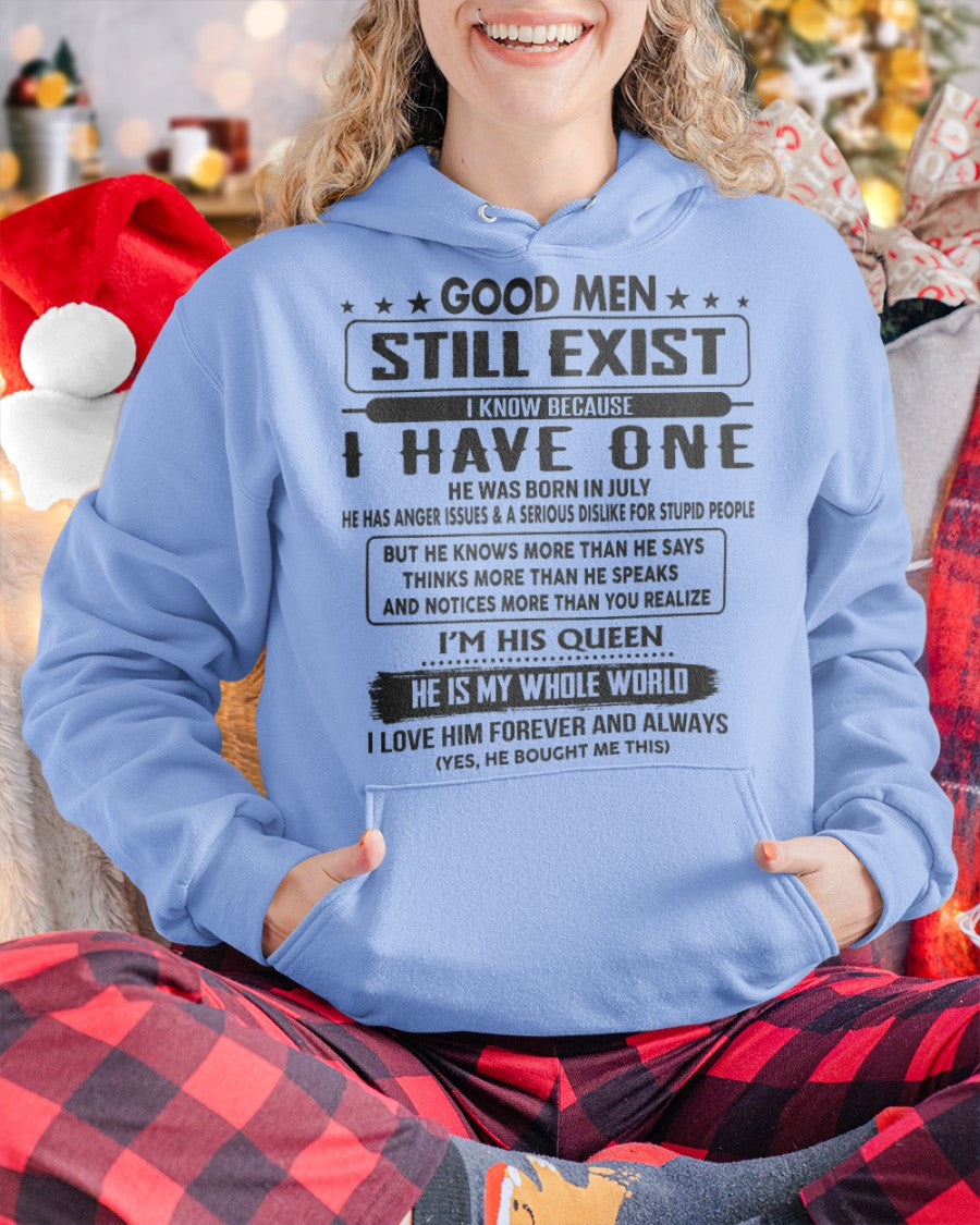 July - Good men Still Exist - gift for your girlfriend, wife from Husband - NGHL07 (SKU-GM-07)