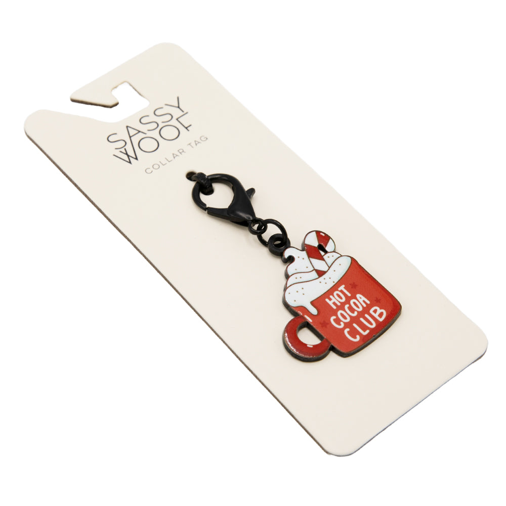 Collar Tag - Hot Cocoa Club