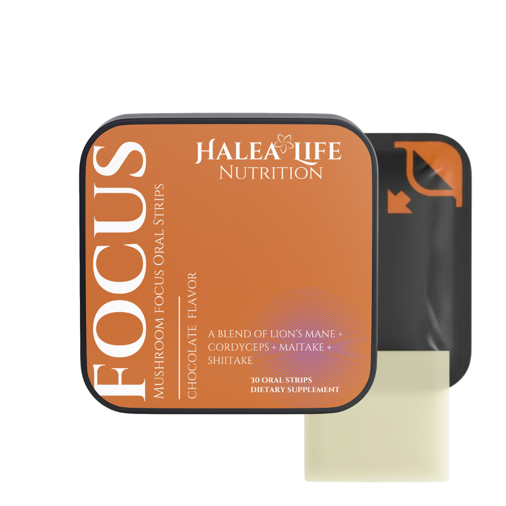 Focus & Vitality Strips - Lions Mane, Cordyceps & More