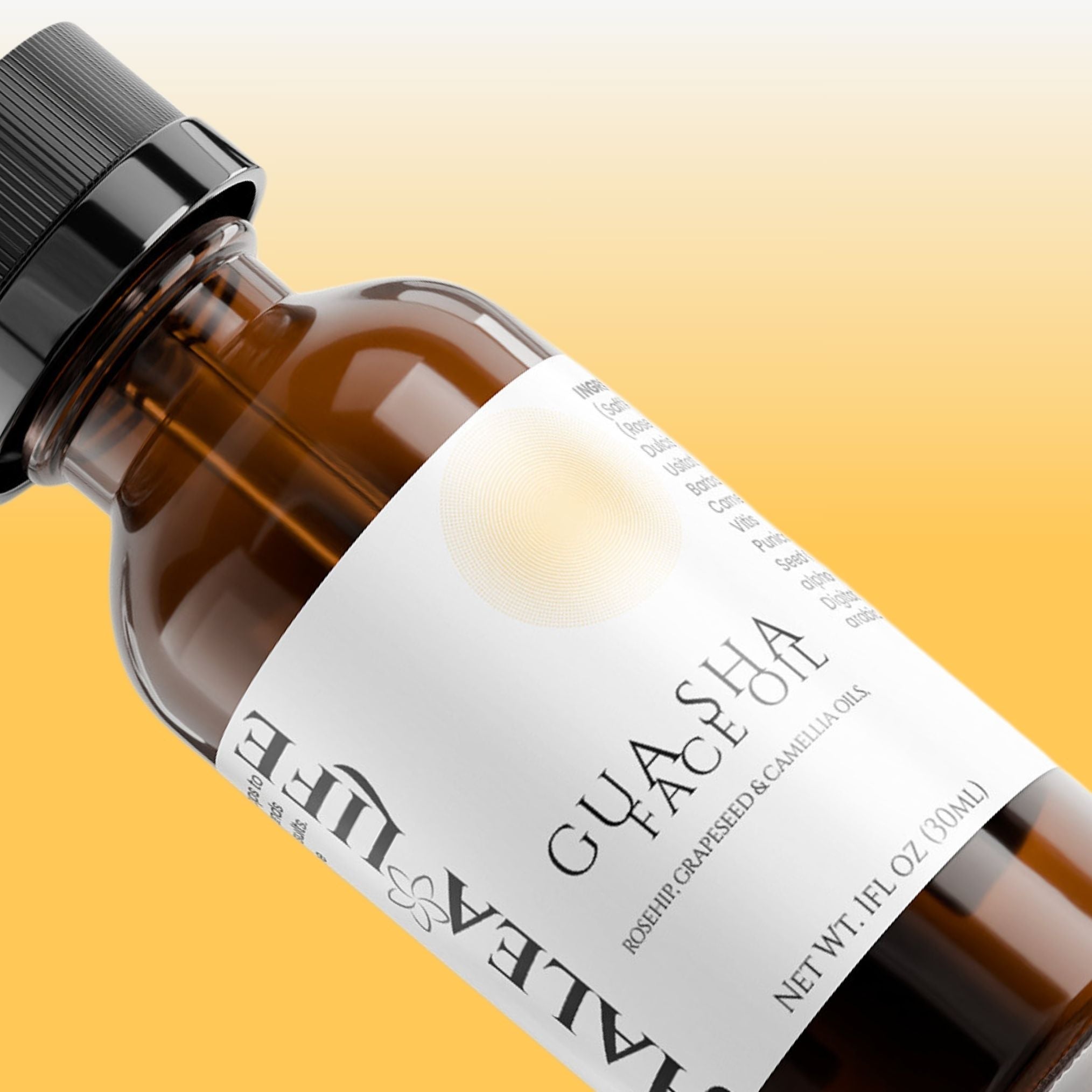 Gua Sha Face Oil - Rosehip, Camellia & Vitamin E