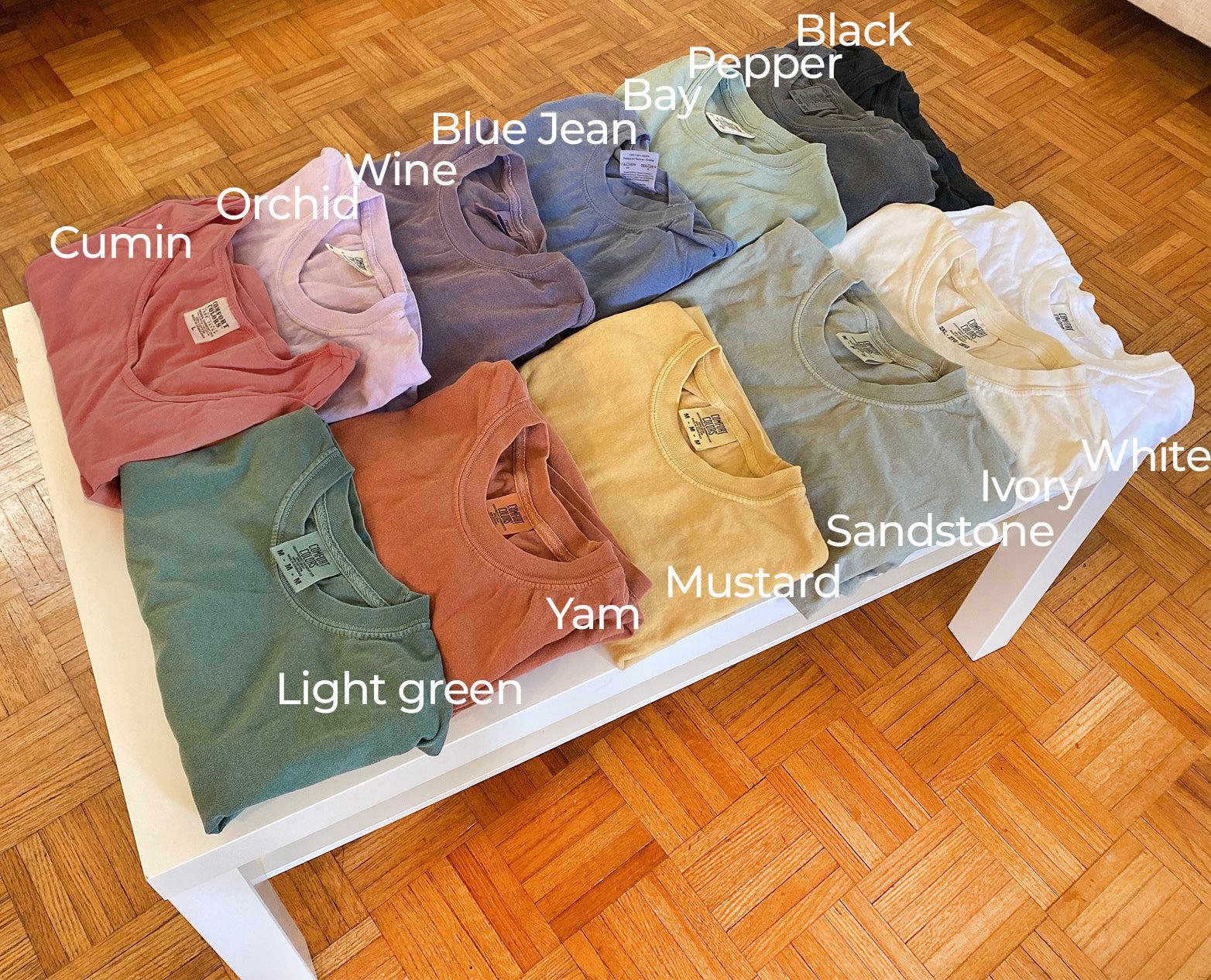 Heart Anatomy Comfort Colors T Shirt