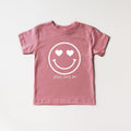 Heart Smile Jesus Loves Me Organic Cotton Baby And Kids Tee