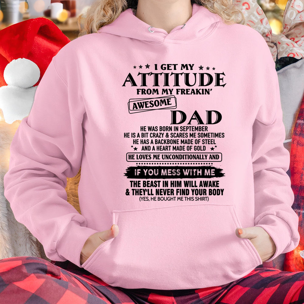September - Gift For Son and Daughter From Dad - NGHL09 - (SKU-TDADC-09)