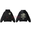 "I Am Comfortable With Violence" 2-Side Hoodie – Bold Edgy Unapologetic Statement Pullover