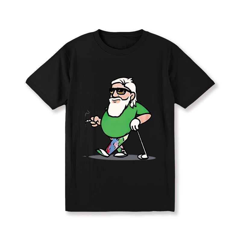 Iconic Golf T-Shirt – Soft & Breathable Cotton Tee for Men, Classic Fit for Everyday Comfort