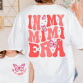 In My Mimi Era T-Shirt – Retro Concert-Style Grandma Tee, Gift for Mimi, Nana, Gigi, or Grandma