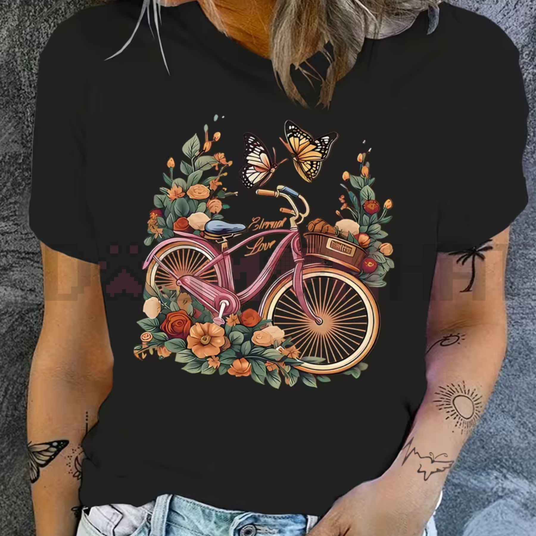 Korean Style Oversized Graphic T-Shirt