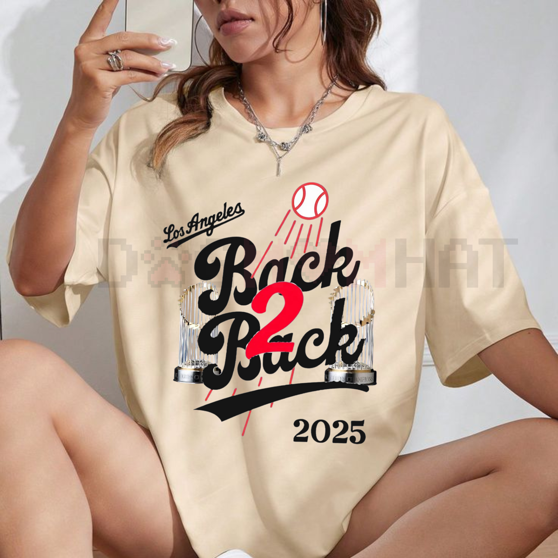 LA Dynasty Back-to-Back Champions Prediction T-Shirt